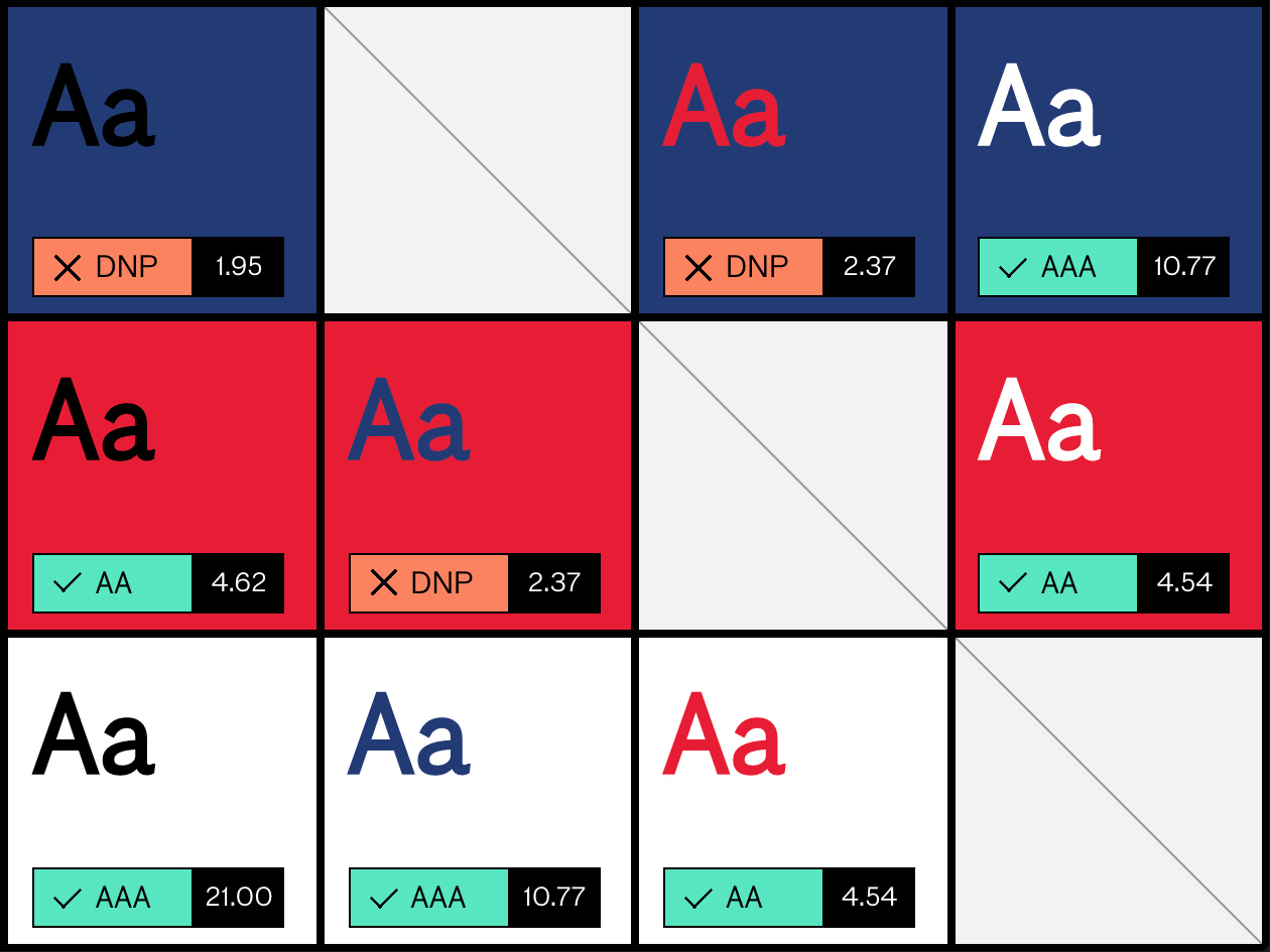 Accessible Brand Colors Logo